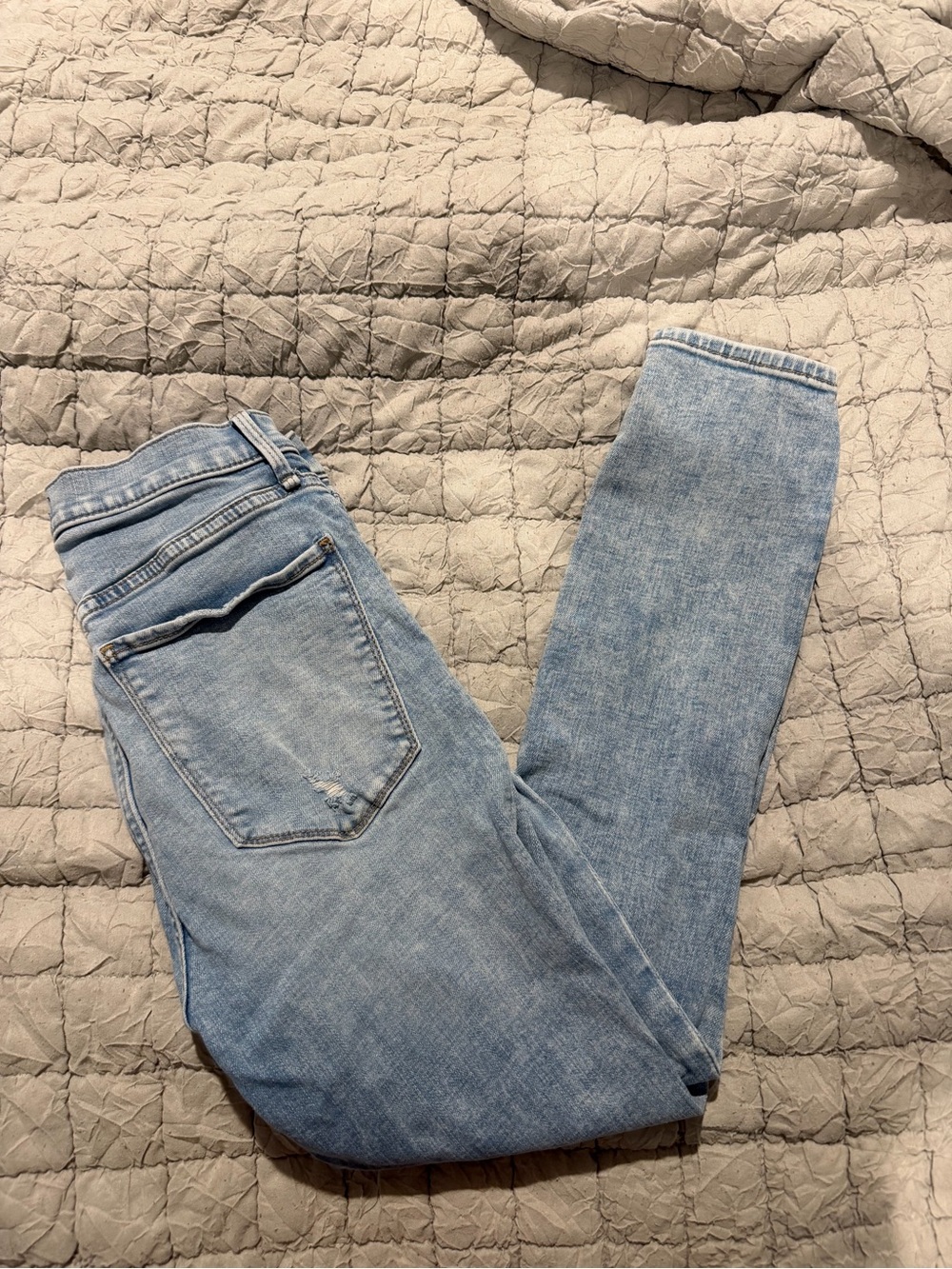 Abercrombie & Fitch Light Wash Skinny Jeans